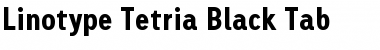 LTTetria BlackTab Font