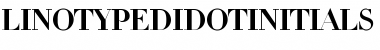 LinotypeDidotInitials Font