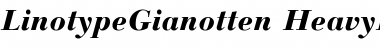 LTGianotten Regular Bold Italic