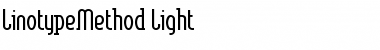 LTMethod Light Regular Font