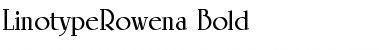 LTRowena Light Bold Font