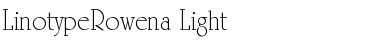 LTRowena Light Font