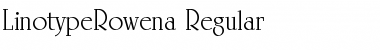 LTRowena Regular Font