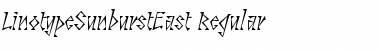 LTSunburstEast Regular Font