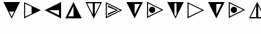 LTTapestry Triangle Font