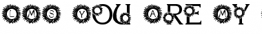 LMS You Are My Sunshine Font