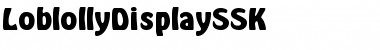 LoblollyDisplaySSK Regular Font