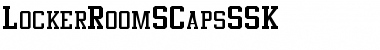 LockerRoomSCapsSSK Regular Font