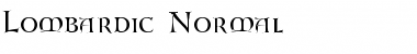 Lombardic-Normal Font