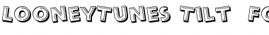 LooneyTunes Tilt (FontView) Font