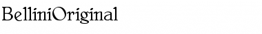 BelliniOriginal Font