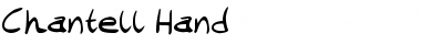 Chantell Hand Regular Font