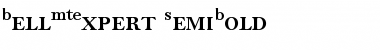 BellMTExpert-SemiBold Semi Bold Font
