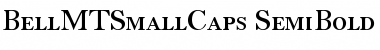 BellMTSmallCaps-SemiBold Font