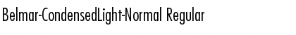 Belmar-CondensedLight-Normal Regular Font