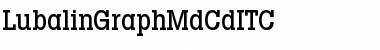 LubalinGraphMdCdITC Medium Font
