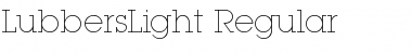 LubbersLight Regular Font