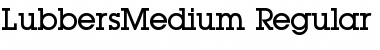 LubbersMedium Regular Font