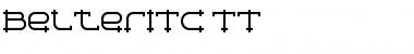 BelterITC TT Regular Font