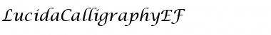 LucidaCalligraphyEF Regular Font