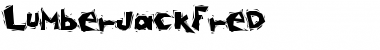 LumberjackFred Font