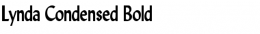 Lynda Condensed Bold Font