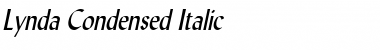 Lynda Condensed Italic