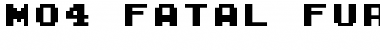 M04_FATAL FURY BLACK Regular Font
