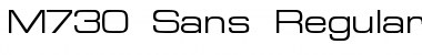 M730-Sans Font