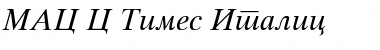 MAC C Times Italic Font