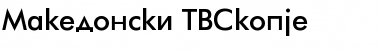 Download TVSkopje Font