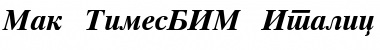 Mak_TimesBIM Italic Font