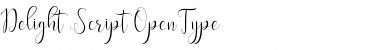 Delight Script Regular Font