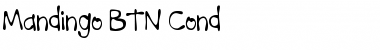 Mandingo BTN Cond Font