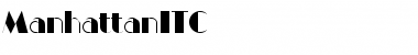 ManhattanITC Font