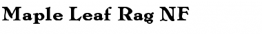 Maple Leaf Rag NF Font