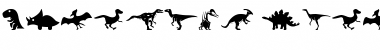 Download Dinosaur Icons Font