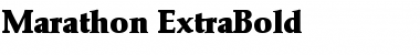 Marathon-ExtraBold Regular