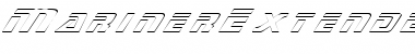 MarinerExtendedOutline Regular Font