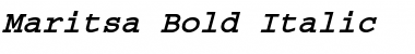 Maritsa Bold Italic