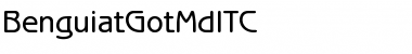 BenguiatGotMdITC Medium Font