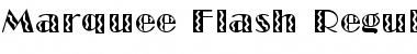 Marquee Flash Regular Font