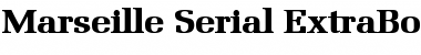 Marseille-Serial-ExtraBold Regular Font
