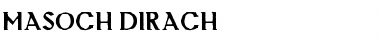 Masoch-Dirach Font