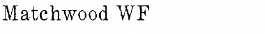 Matchwood WF Regular Font