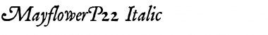 Mayflower Italic Regular