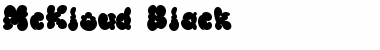 McKloud Black Font