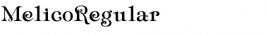 MelicoRegular Font
