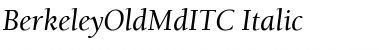 BerkeleyOldMdITC Italic