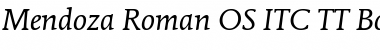 Mendoza Roman OS ITC TT Font